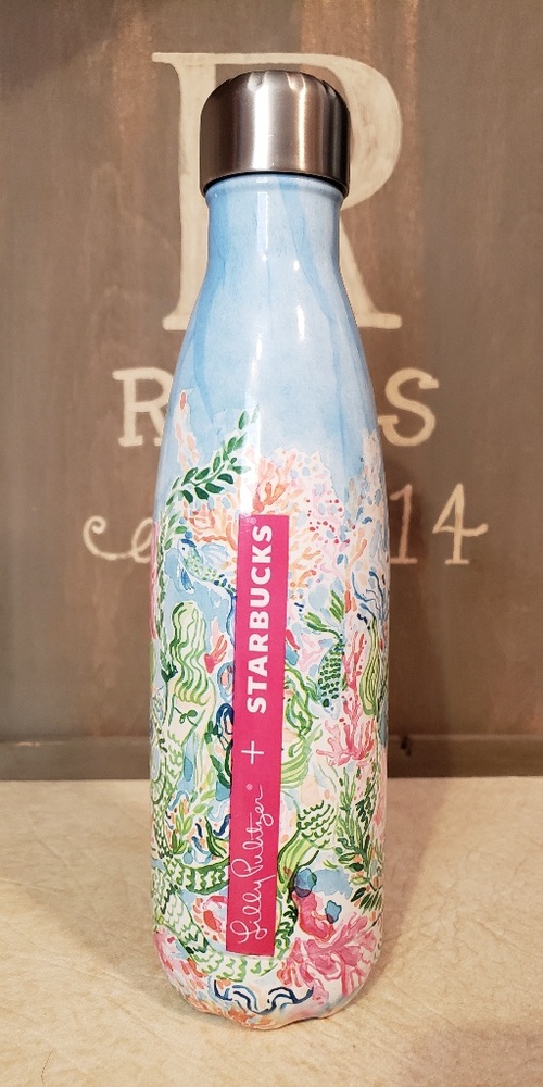 Lilly Pulitzer x Starbucks S'well Water bottle